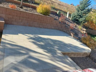 Retaining Walls And Walkway Installation